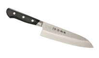 KANETSUNE HAMMERED AOGAMI SANTOKU KC-921
